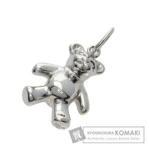 Tiffany Co Bear Charm Pendant Silver